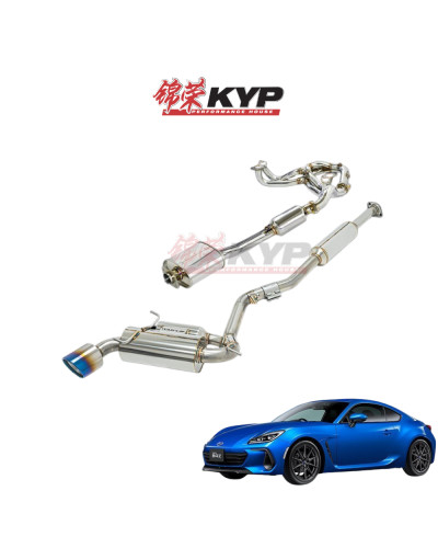 APEXI FULL EXHAUST SYSTEM WITH N1 EVOLUTION EXTREME MUFFLER SINGLE - BRZ ZD8 GR86 ZN8 MT : KYP Performance House