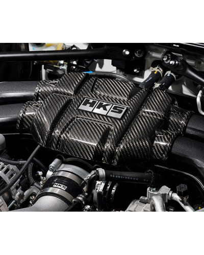 HKS CARBON ENGINE COVER For TOYOTA GR 86 ZN8 SUBARU BRZ ZD8 : KYP Performance House