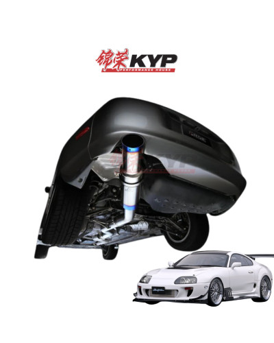 RSE FULL TITANIUM MUFFLER SUPRA JZA80 : KYP Performance House