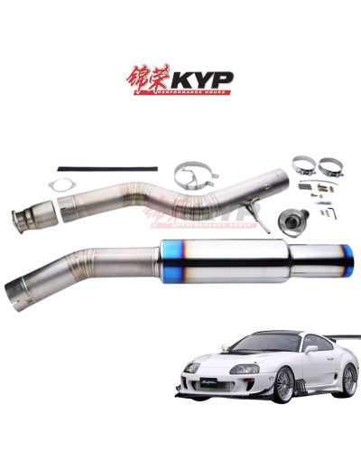 RSE FULL TITANIUM MUFFLER SUPRA JZA80 : KYP Performance House