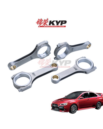 RSE FORGED H-BEAM CON-ROD 4B11 EVO10 143.75MM (STD/2.3) : KYP Performance House