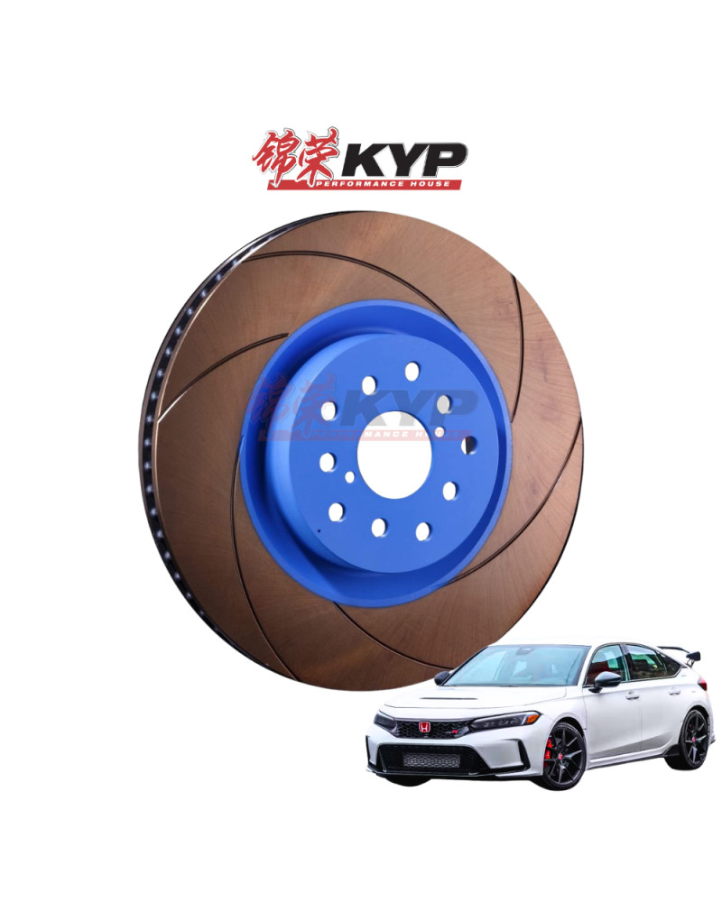 ENDLESS BRAKE ROTOR BASIC SLIT FRONT FOR HONDA CIVIC FK8 FL5 (TYPE R) : KYP Performance House