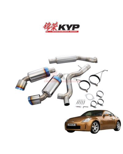 TOMEI TI RACING TITANIUM MUFFLER FOR Z33/350Z : KYP Performance House