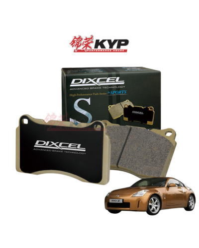 DIXCEL TYPE S BRAKE PADS - SKYLINE GTR/350Z/INTEGRA TYPE-R (BREMBO) (FRONT) : KYP Performance House