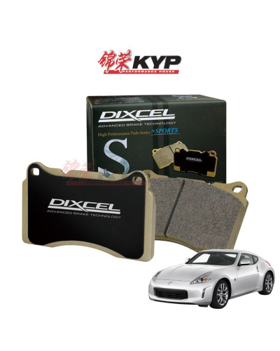 DIXCEL TYPE S BRAKE PADS - NISSAN 370Z Z34/INFINITI G37 V36 (FRONT) : KYP Performance House