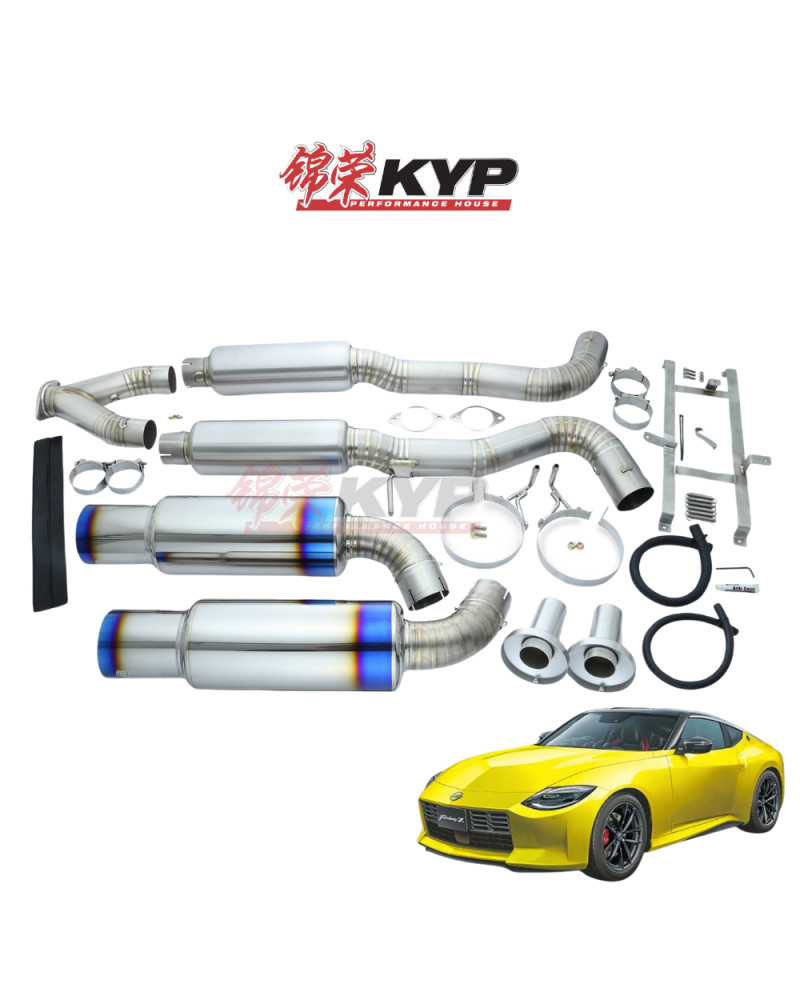 RSE FULL TITANIUM MUFFLER FAIRLADY Z RZ34 TYPE-D : KYP Performance House