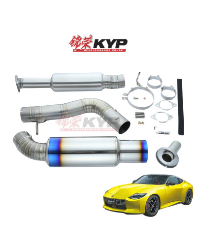 RSE FULL TITANIUM MUFFLER FAIRLADY Z RZ34 TYPE-R : KYP Performance House