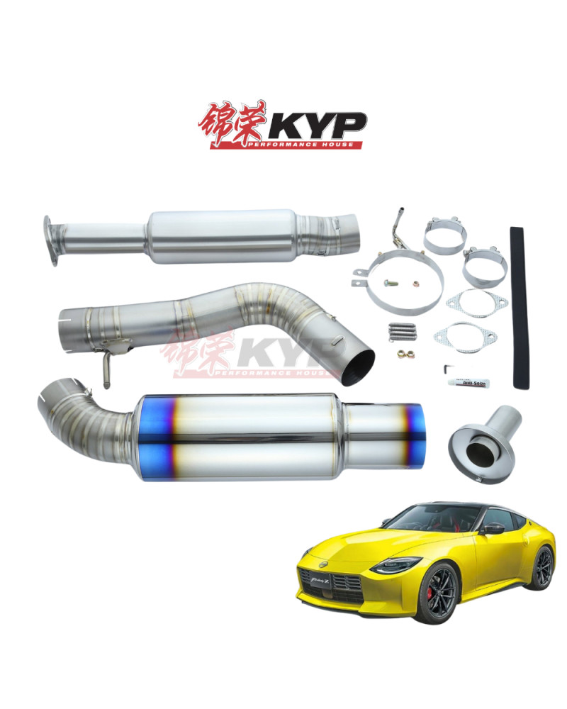 RSE FULL TITANIUM MUFFLER FAIRLADY Z RZ34 TYPE-R : KYP Performance House