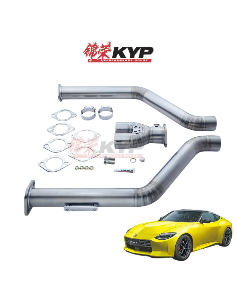 RSE FULL TITANIUM Y SHAPE MID PIPE  SKYLINE RV37/FAIRLADY Z RZ34 : KYP Performance House