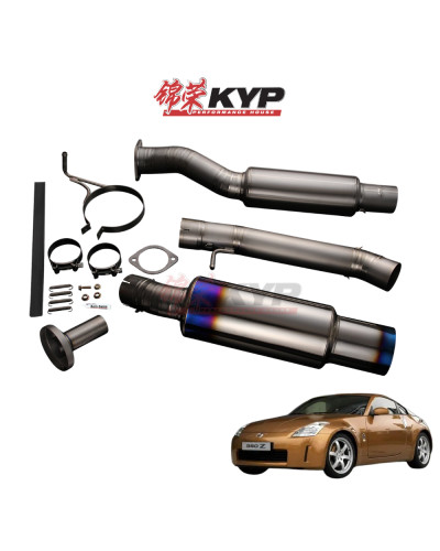 RSE FULL TITANIUM MUFFLER FAIRLADY Z Z33 : KYP Performance House