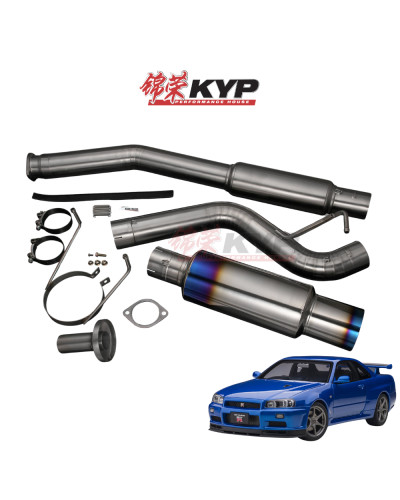 RSE FULL TITANIUM MUFFLER GT-R BNR34 : KYP Performance House