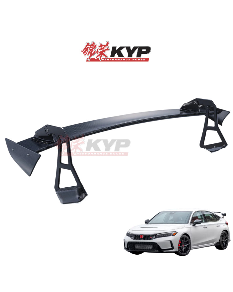 SPOON SPORTS CRANE NECK WING (CARBON) FOR HONDA CIVIC TYPE R FL5 : KYP Performance House