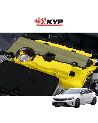 SPOON SPORTS CARBON PLUG COVER FOR HONDA CIVIC TYPE R FK8 FL5 : KYP Performance House