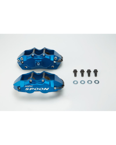 SPOON SPORTS TWIN-BLOCK CALIPER SET FOR HONDA EG6, EK4, EK9, ZF1, ZF2, DC2, DB8, GE8, GK5 : KYP Performance House