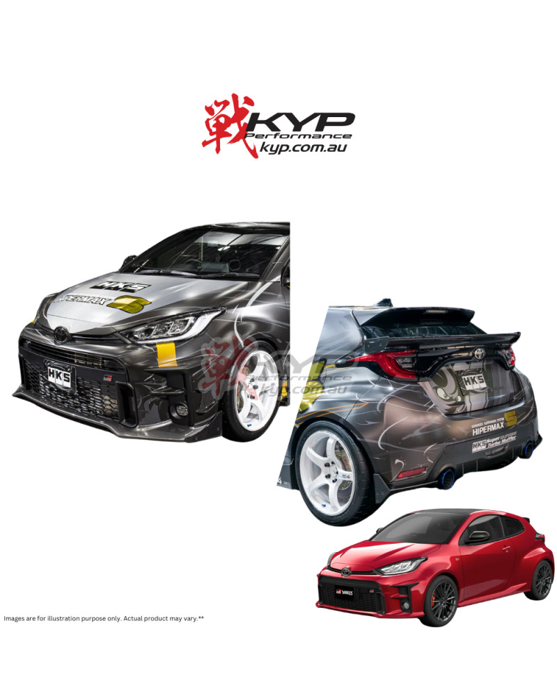 HKS FLOOR AND LUGGAGE MATS OCT RHD SET OF 6 FOR TOYOTA GR YARIS GXPA16 : KYP Performance House