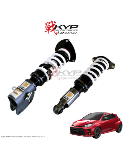 HKS Coilover Suspension Full Kit Hipermax S - GR Yaris GXPA16 : KYP Performance House