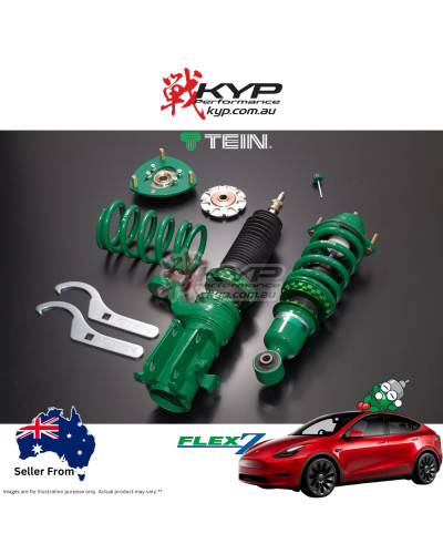 TEIN FLEX Z COILOVER SUSPENSION - TESLA MODEL 3 17+/MODEL Y 21+ : KYP Performance House