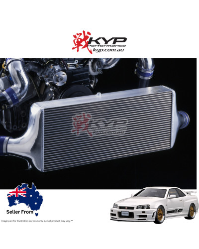 HKS Intercooler Kit R Type Standard Size - NISSAN SKYLINE GTR BNR32 BCNR33 BNR34 95-02 - 13001-AN007 : KYP Performance House