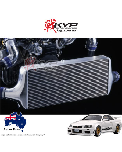 HKS Intercooler Kit R Type Super Size - NISSAN GTR BNR32 BCNR33 BNR34 - 13001-AN008 : KYP Performance House