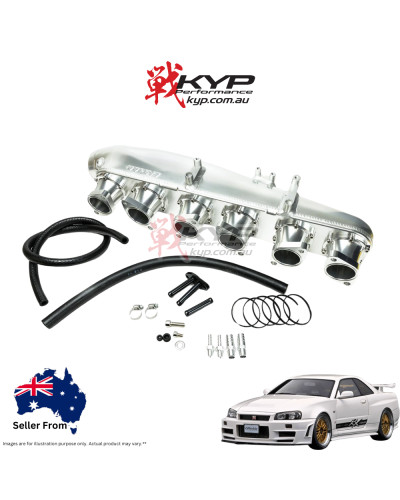 Greddy Intake Plenum Surge Tank Standard Throttle - Nissan Skyline GT-R BNR32 BCNR33 - 13522308 BNR34 : KYP Performance House