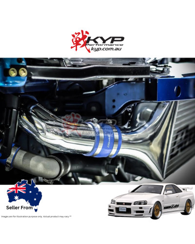 Greddy Type 29F Intercooler Kit (G) | 99-02 Nissan Skyline GT-R BNR34 - 12020219 : KYP Performance House