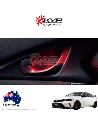 HONDA ACCESS INNER DOOR HANDLE & DOOR POCKET LED RED ILLUMINATION - FL5 : KYP Performance House