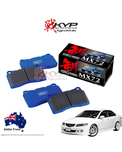 ENDLESS MX72 BRAKE PAD REAR FOR HONDA EK9 EP3 FD2R DC2R DC5R CL7 CL9: KYP Performance House