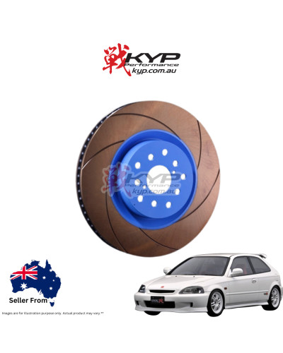 ENDLESS BRAKE ROTOR CURVING SLIT FRONT FOR HONDA CIVIC EK9 DC2 (TYPE R) : KYP Performance House