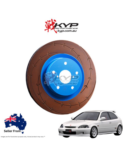 ENDLESS BRAKE ROTOR E-SLIT REAR FOR HONDA CIVIC EK9 DC2 (TYPE R) : KYP Performance House