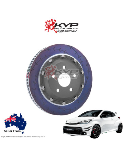 ENDLESS BRAKE ROTOR RACING E-SLIT FRONT FOR TOYOTA GR YARIS GXPA16 : KYP Performance House