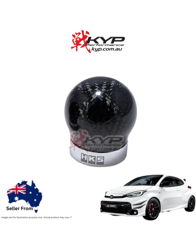 HKS CARBON SHIFT KNOB FOR TOYOTA GR COROLLA NRE210H GZEA14H GR YARIS GXPA16 G16E-GTS : KYP Performance House