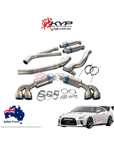 TOMEI TI RACING TITANIUM MUFFLER FOR R35 GT-R : KYP Performance House