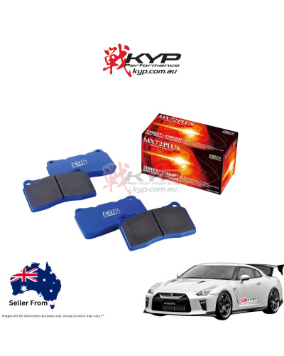 ENDLESS MX72 PLUS BRAKE PAD FRONT FOR NISSAN GT-R R35 : KYP Performance House