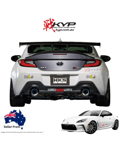 HKS REAR WING CARBON FOR TOYOTA GR86 ZN8 SUBARU BRZ ZD8 : KYP Performance House