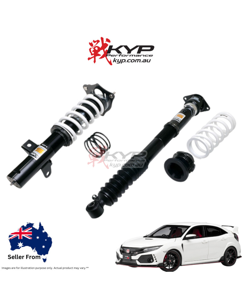 HKS HIPERMAX S SERIES COILOVERS SUSPENSION TYPE FOR HONDA CIVIC TYPE R FK8 K20C : KYP Performance House