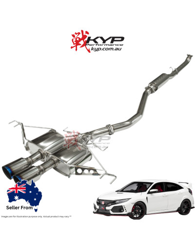 HKS LEGAMAX Premium EXHAUST For HONDA CIVIC TYPE R FK8 K20C : KYP Performance House