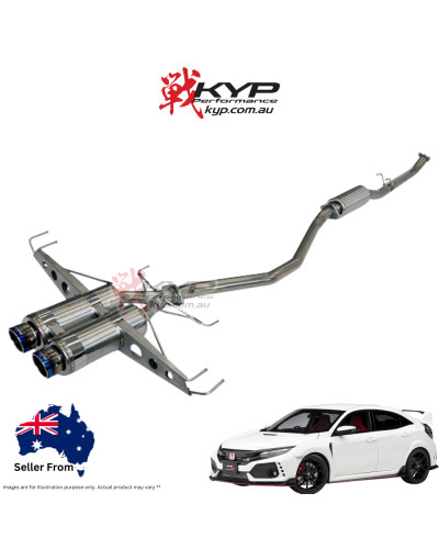 HKS Hi-Power SPEC-L II EXHAUST For HONDA CIVIC TYPE R FK8 : KYP Performance House