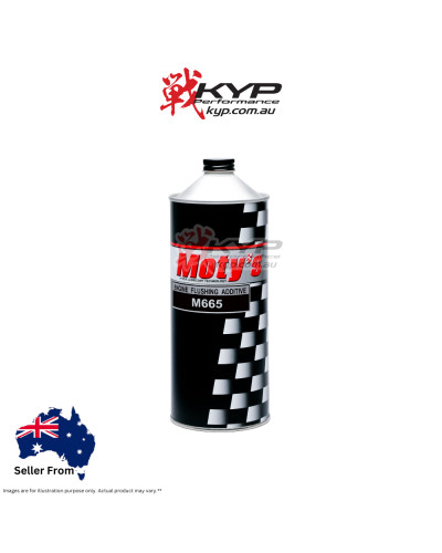 MOTY'S M665 ENGINE FLUSHING OIL ADDITIVE 1L : KYP PERFORMANCE HOUSE