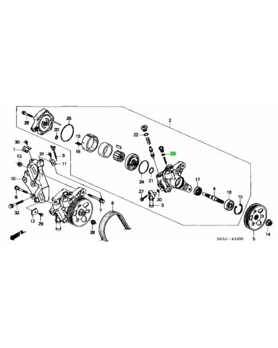 HONDA OEM O-RING 12.7 X 1.8 - 91347-PLA-003 : KYP PERFORMANCE HOUSE