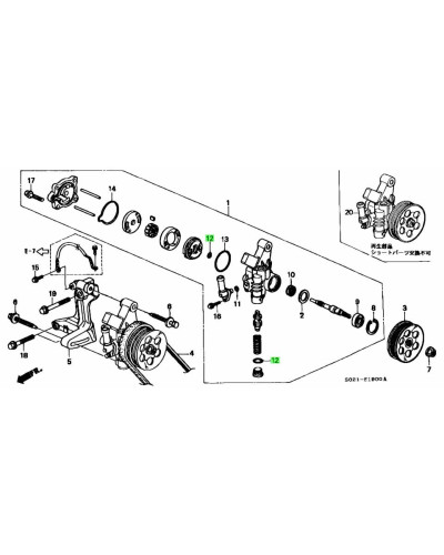 HONDA OEM O-RING 15.2 X 2.4 - 91347-P2A-003 : KYP PERFORMANCE HOUSE