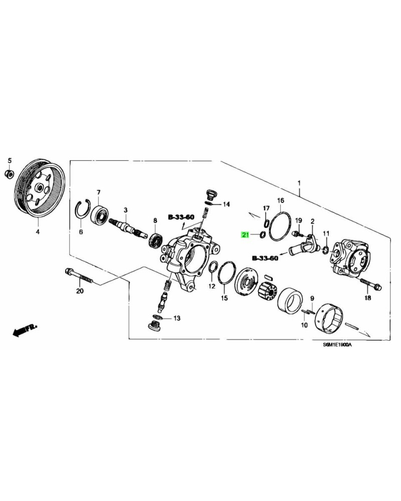 HONDA OEM O-RING 13.0 X 1.9 - 91345-RJL-003 : KYP PERFORMANCE HOUSE