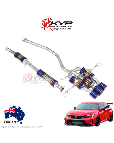 Amuse R1TITAN Titan eXTRA Catback Exhaust FOR HONDA CIVIC TYPE R FL5 : KYP PERFORMANCE HOUSE