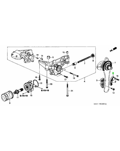 HONDA OEM BALANCER SHAFT CHAIN : KYP PERFORMANCE HOUSE