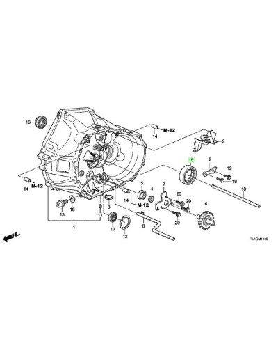 HONDA OEM BEARING, NEEDLE, 44X72X23 : KYP PERFORMANCE HOUSE