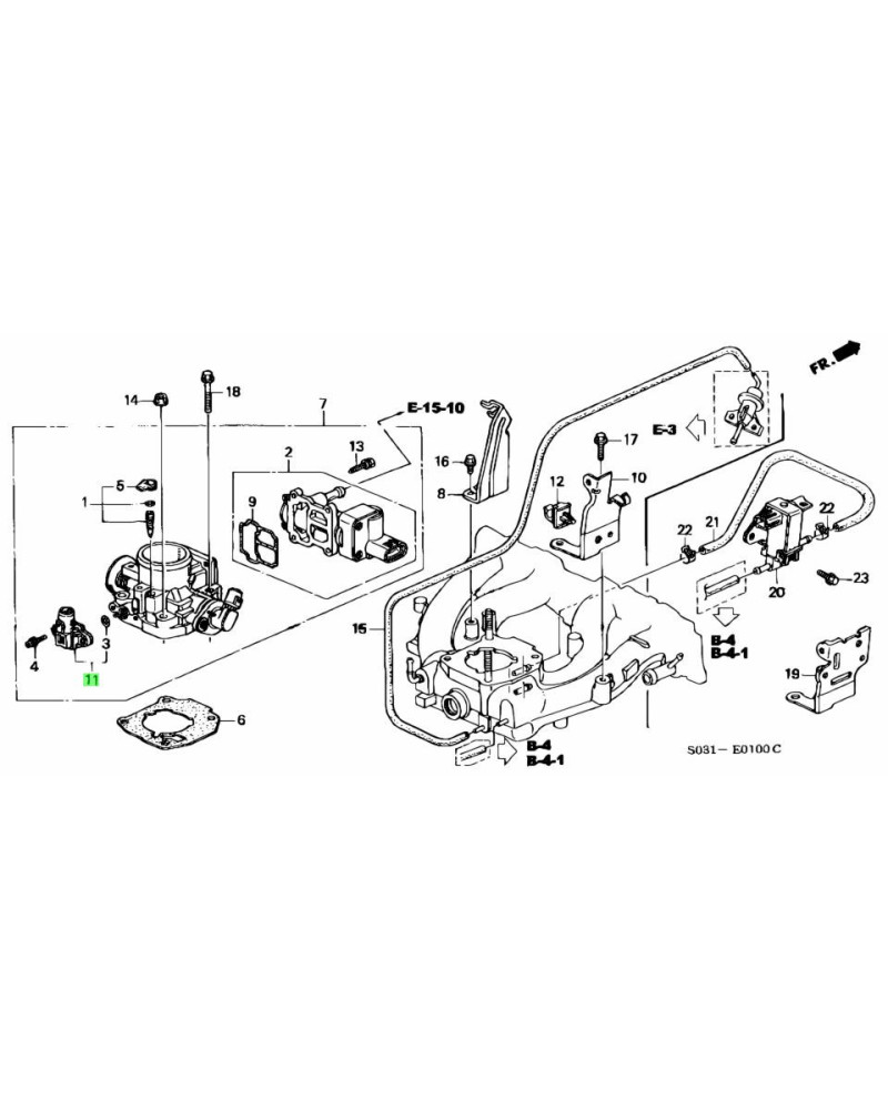 HONDA OEM B SERIES MAP SENSOR : KYP PERFORMANCE HOUSE