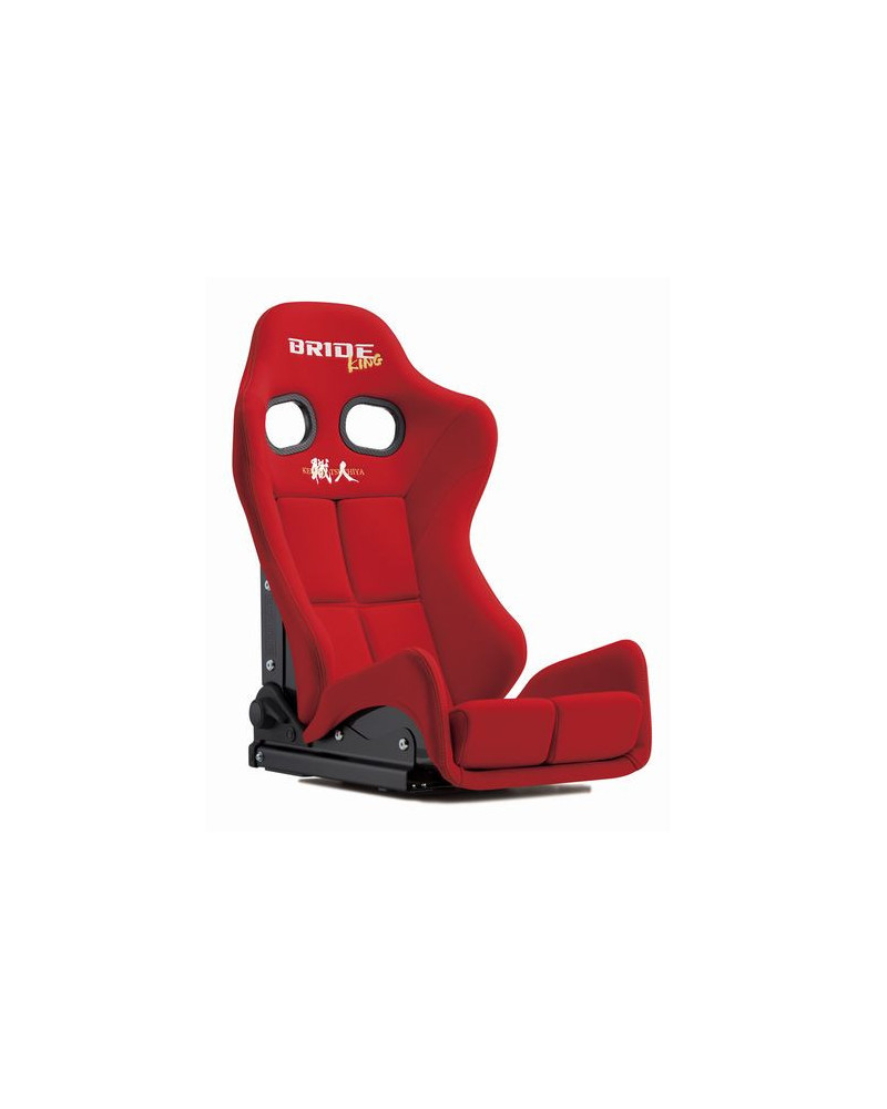 BRIDE GIAS III KEIICHI TSUCHIYA SPECIAL EDITION MODEL RED SUPER ARAMID BLACK SHELL STANDARD CUSHION FOR G61RSR : KYP PERFORMANCE