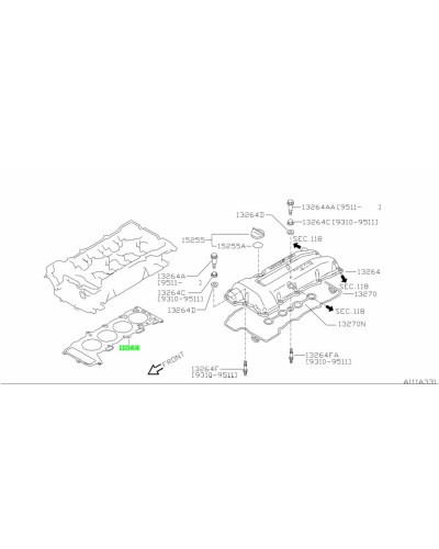 NISSAN OEM CYLINDER HEAD GASKET - 11044-65F03 : KYP PERFORMANCE HOUSE