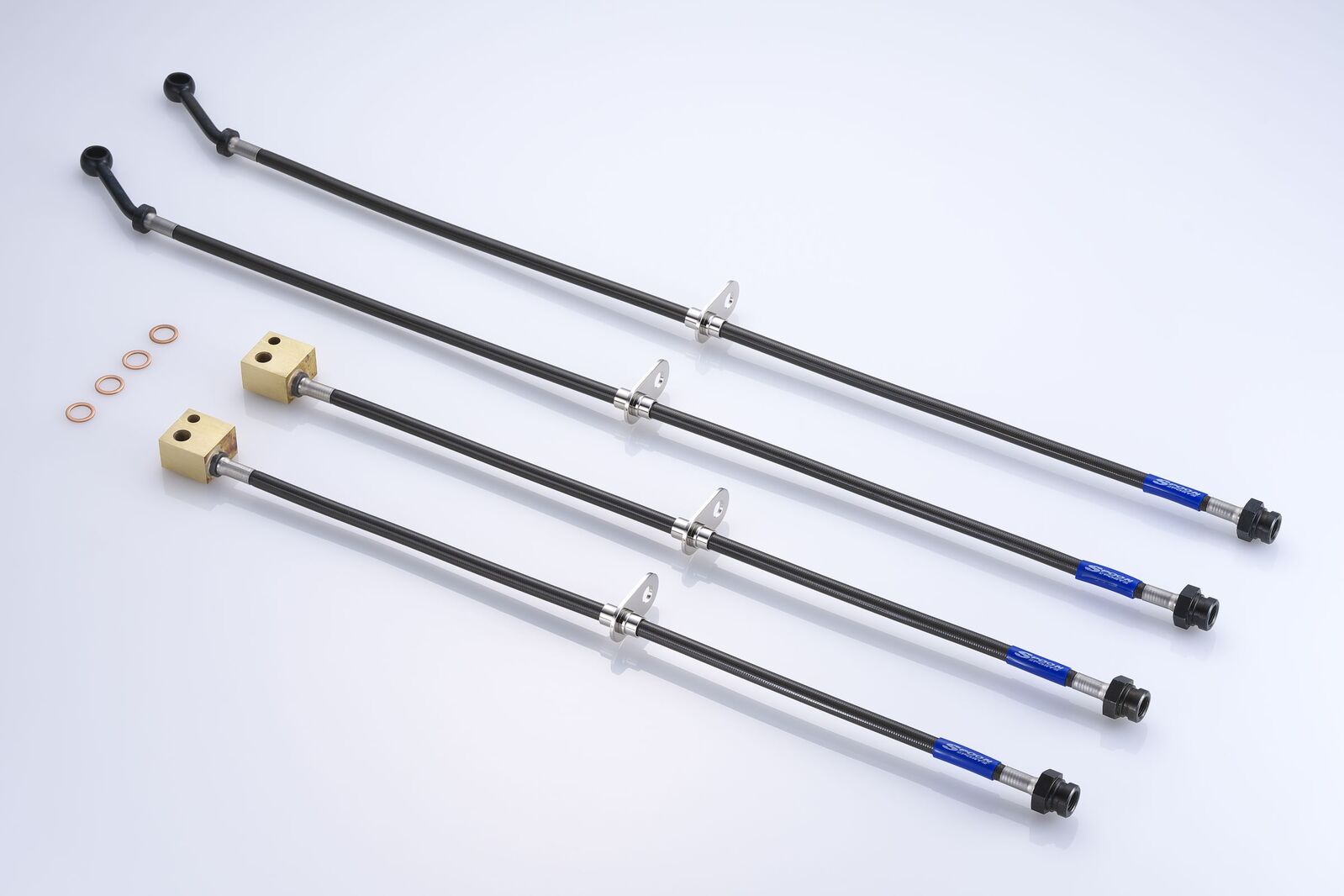 SPOON SPORTS BRAIDED BRAKE HOSE SET FK8 CIVIC TYPE R