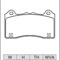 DIXCEL Front Brake Pads – Ford Focus RS (LZ)