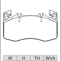 DIXCEL Front Brake Pads – Mercedes-AMG A45S (W177)